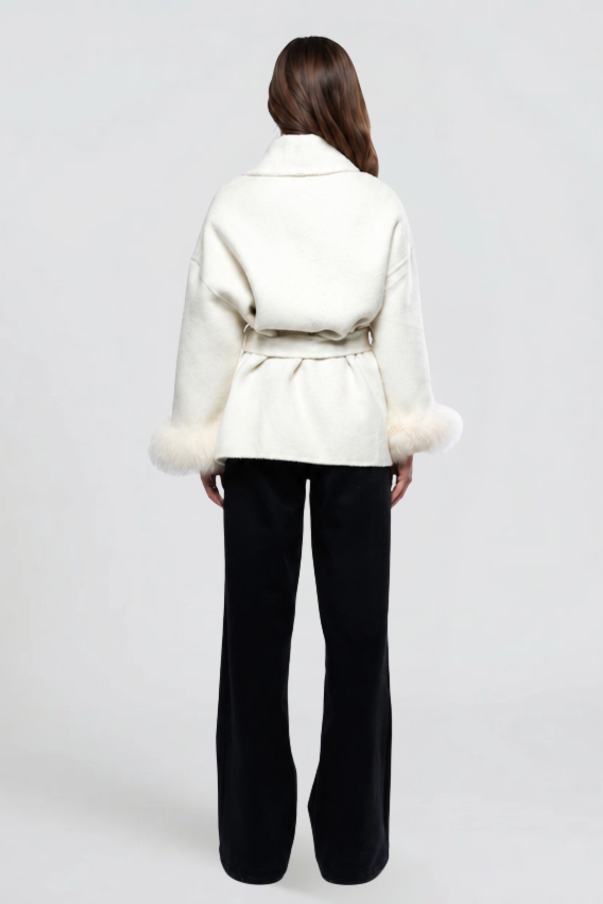 Relaxed Belted Wool Coat