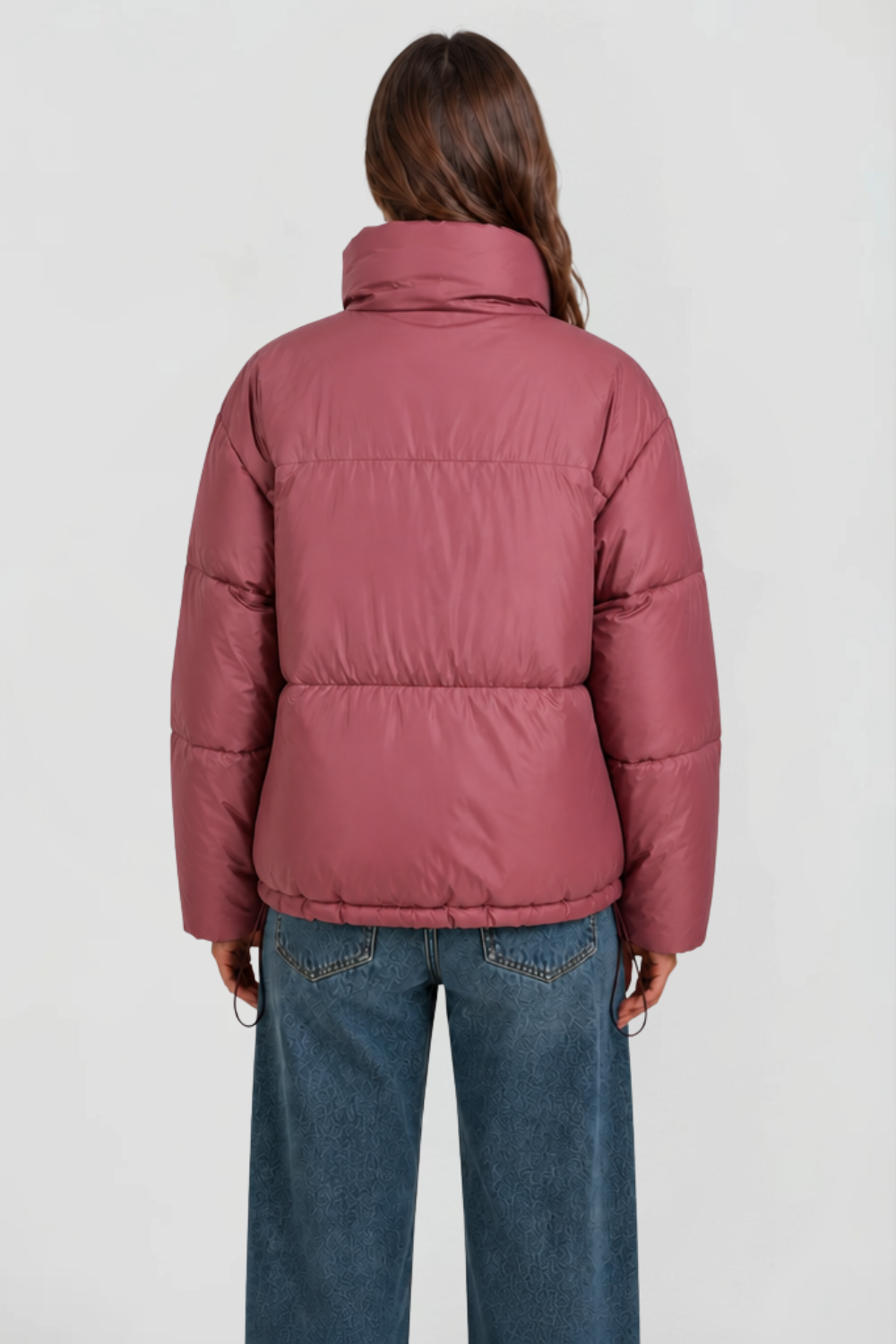Cropped Padded Puffer Jacket