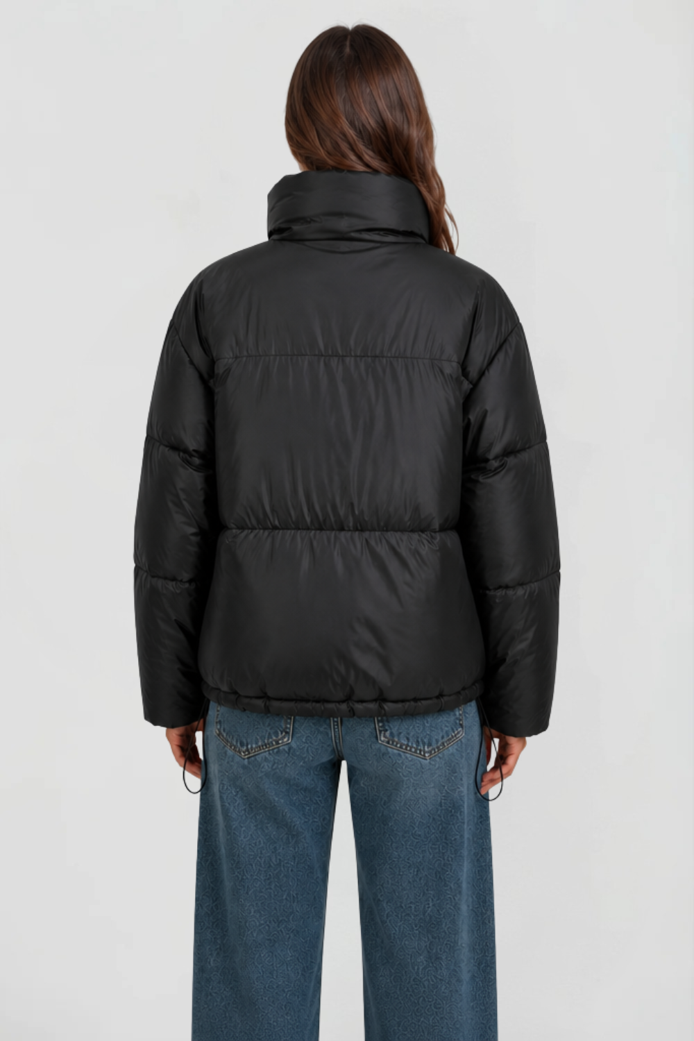 Cropped Padded Puffer Jacket