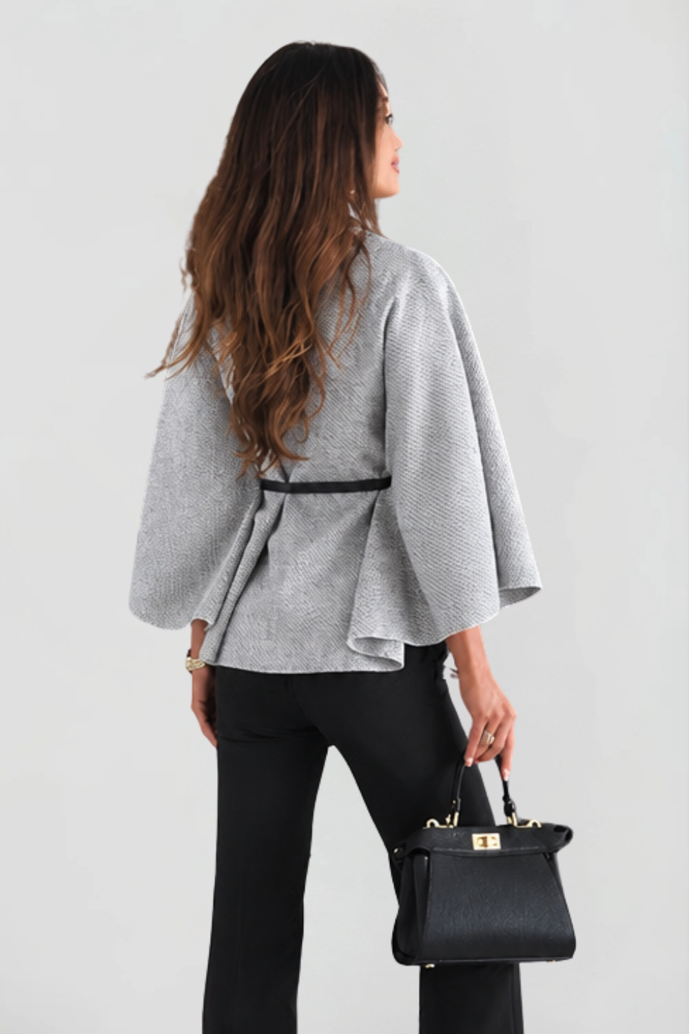 Belted Oversized Wool Coat