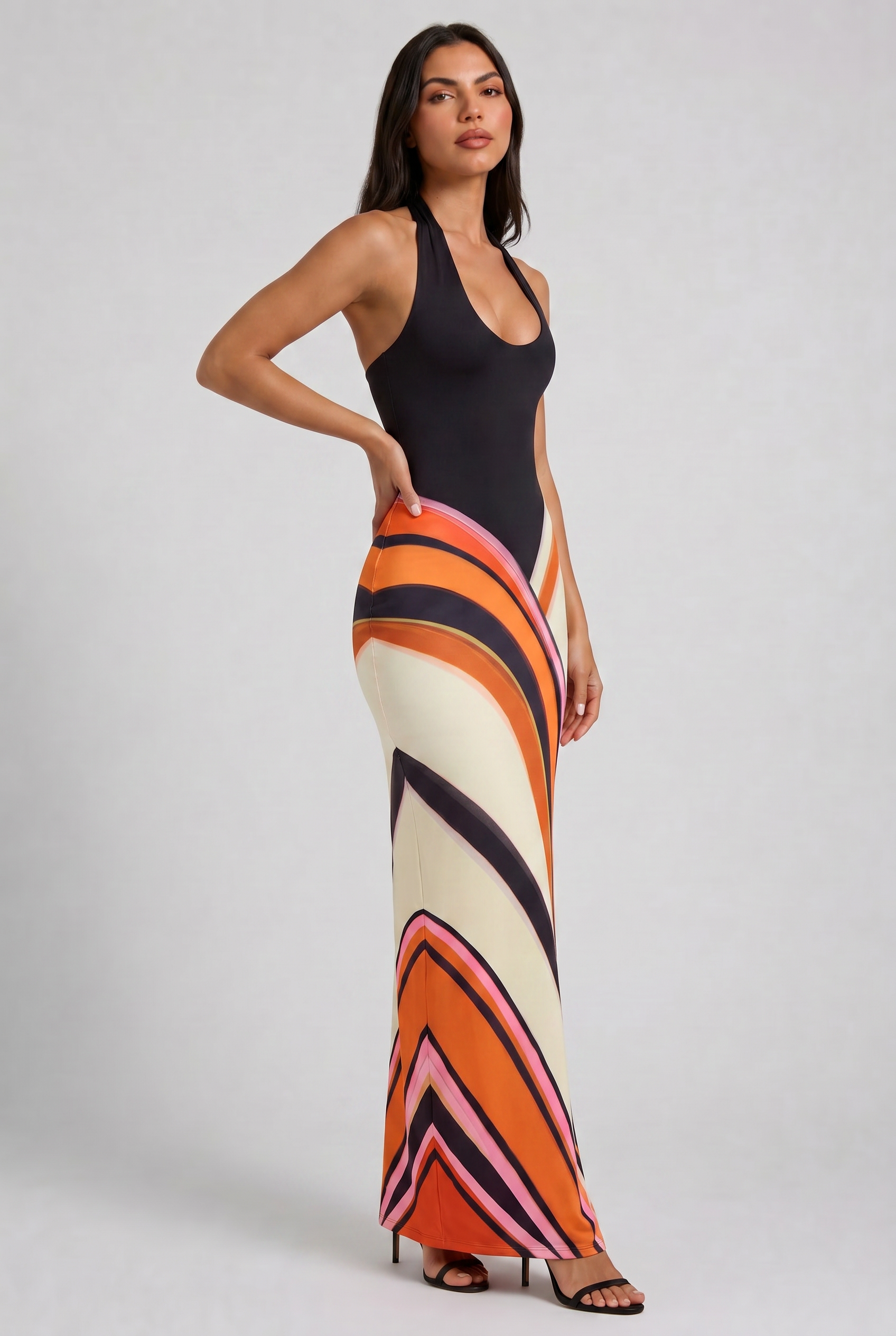 Emily Printed Maxi Dress