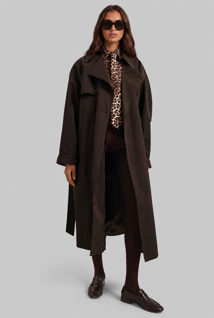 Jenny Trench Coat with Belt
