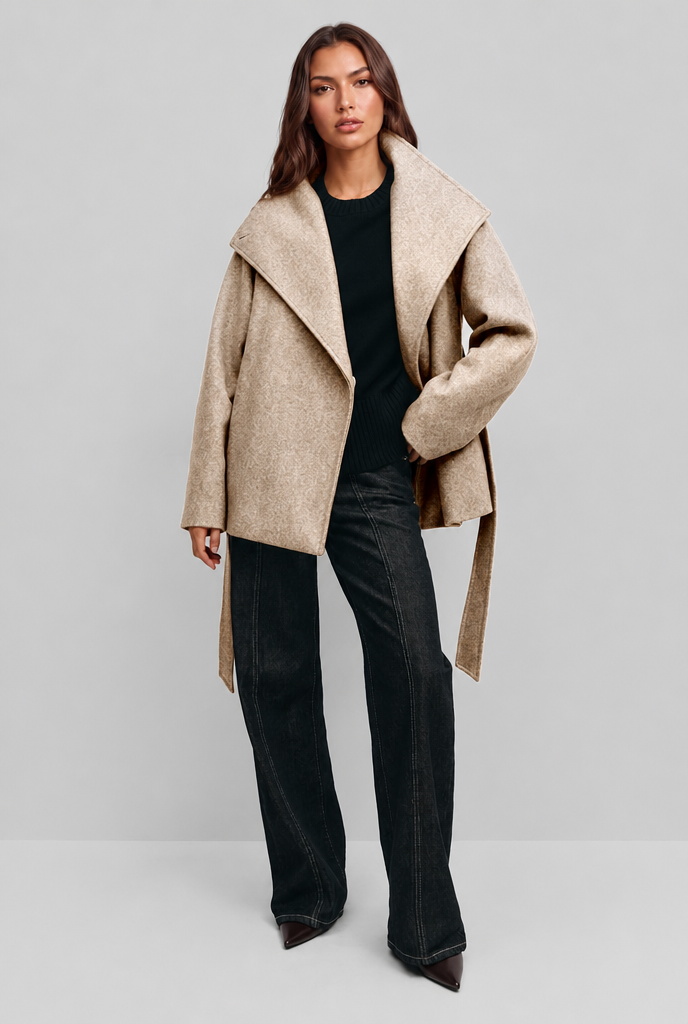 Belted Wool Coat