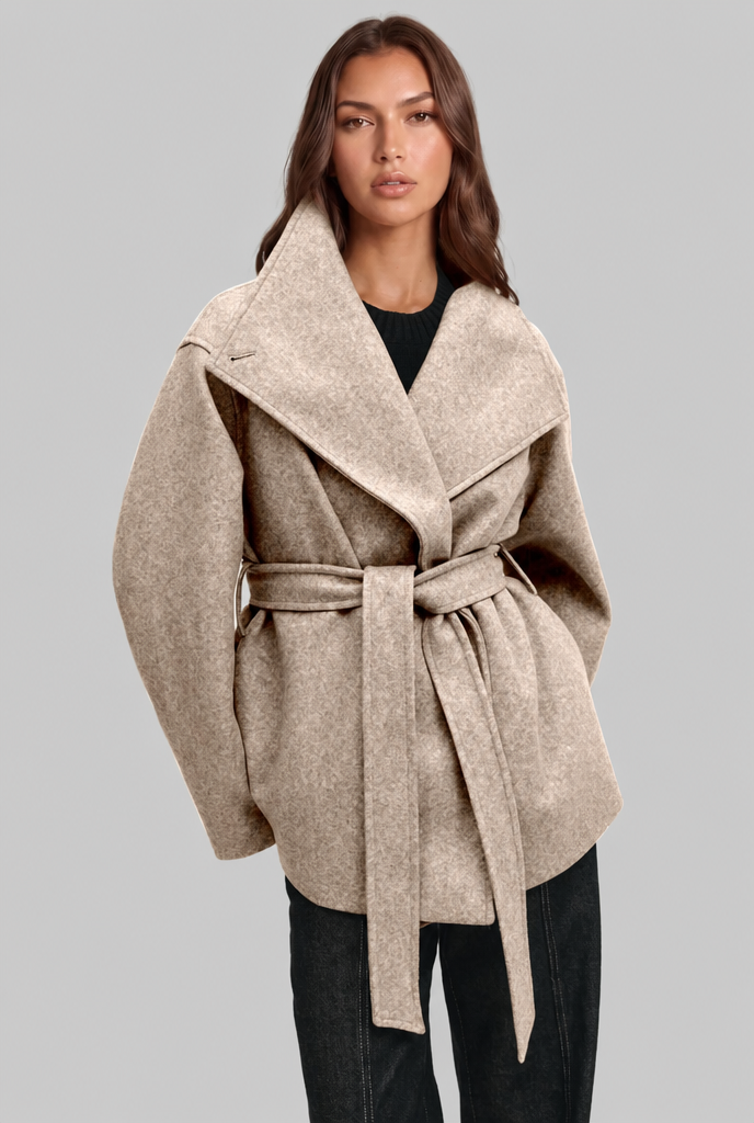 Belted Wool Coat