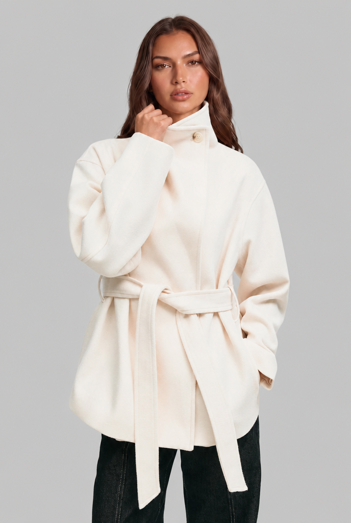 Belted Wool Coat