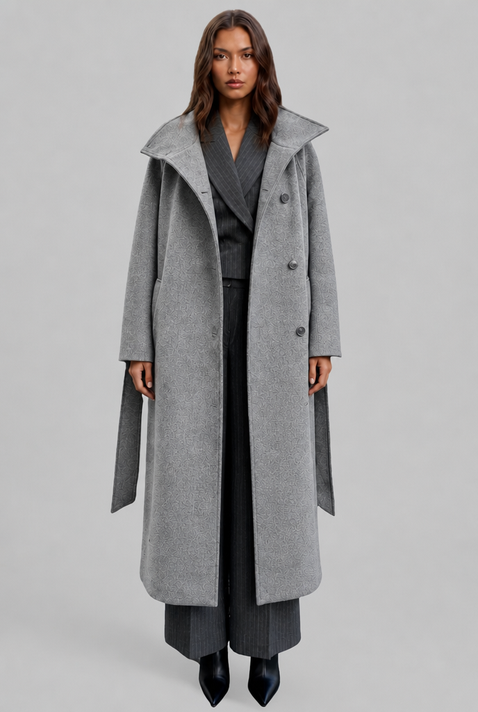 Longline Wool Coat