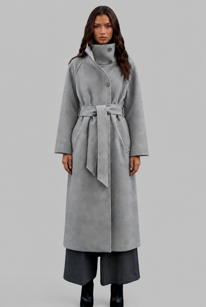 Longline Wool Coat