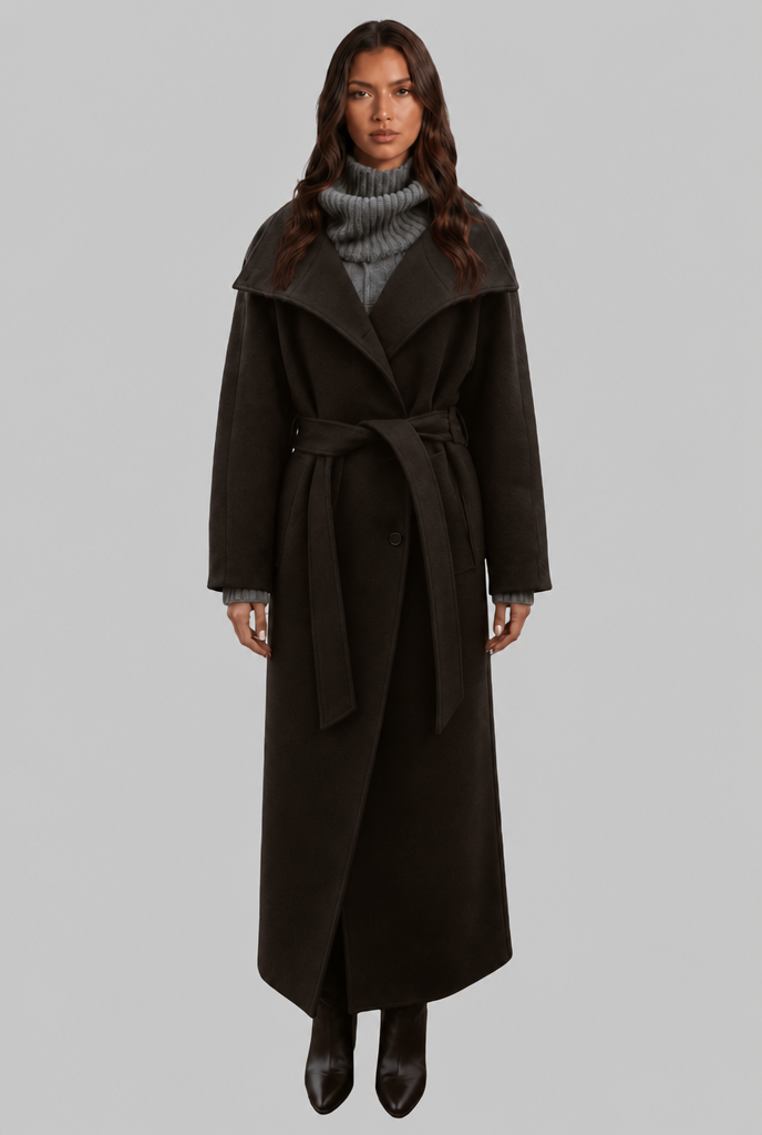 Longline Wool Coat