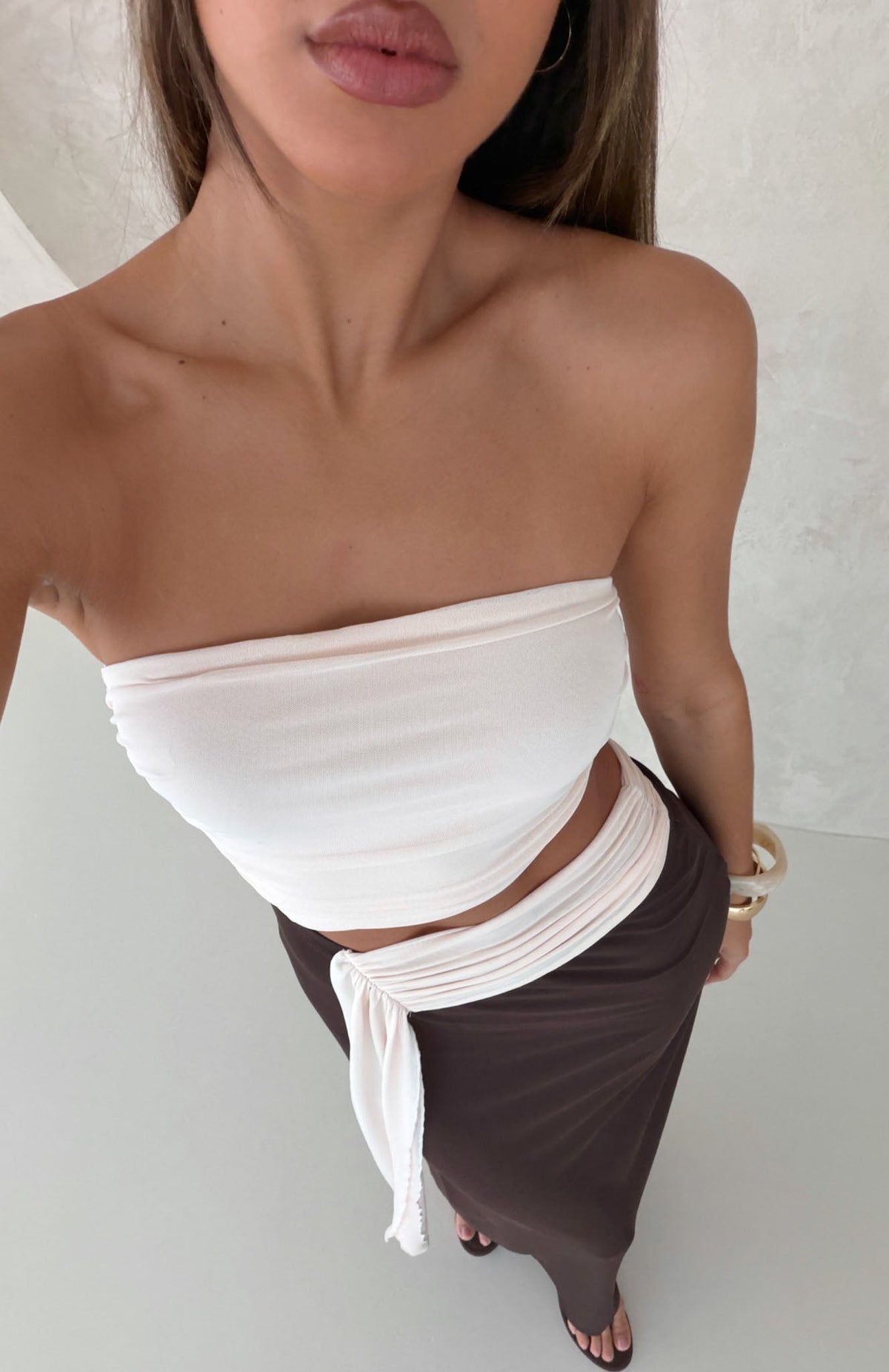 Strapless Maxi Dress