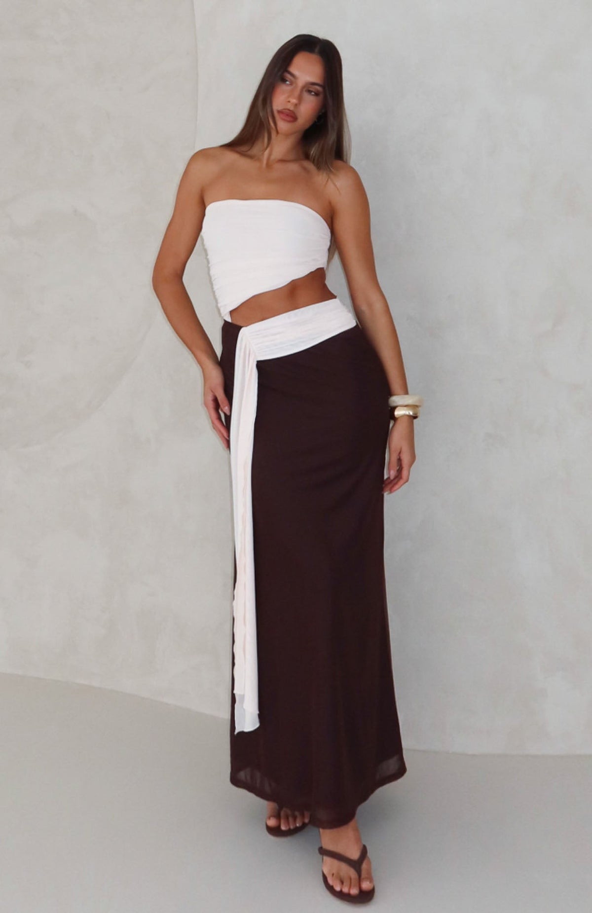 Strapless Maxi Dress