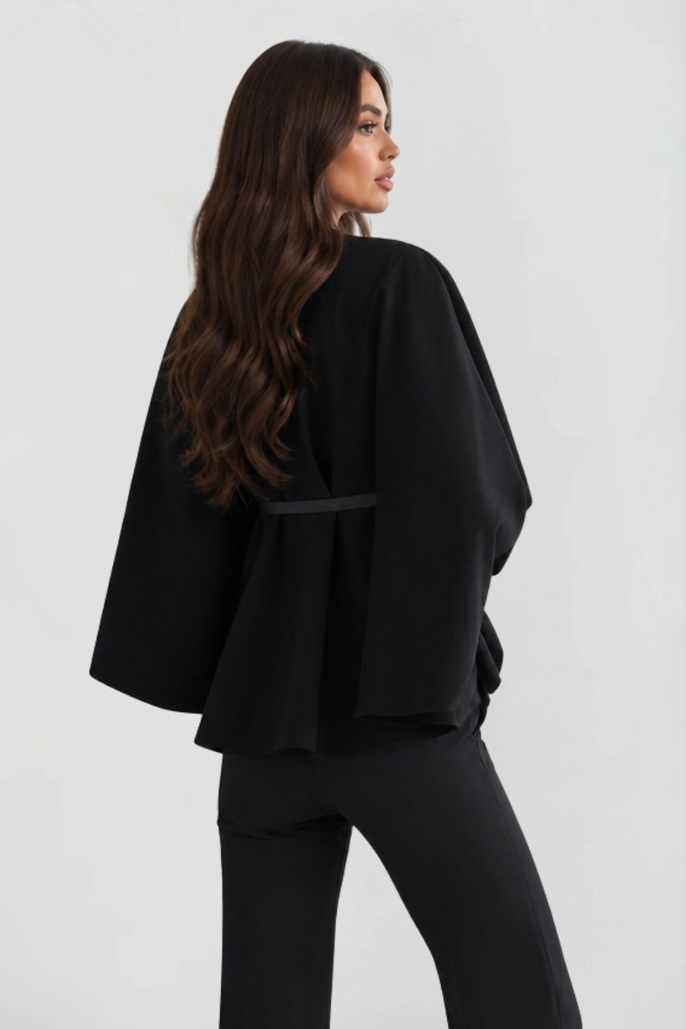 Belted Oversized Wool Coat