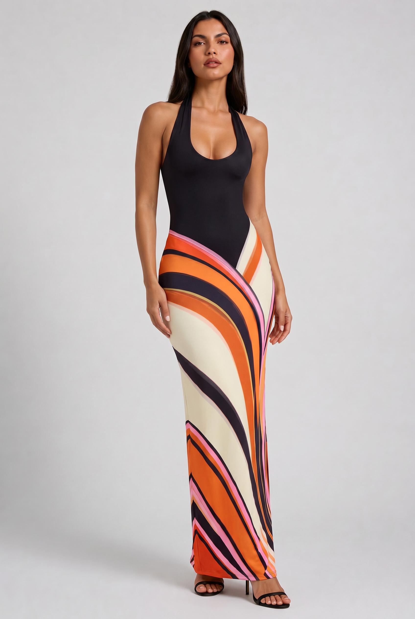 Emily Printed Maxi Dress