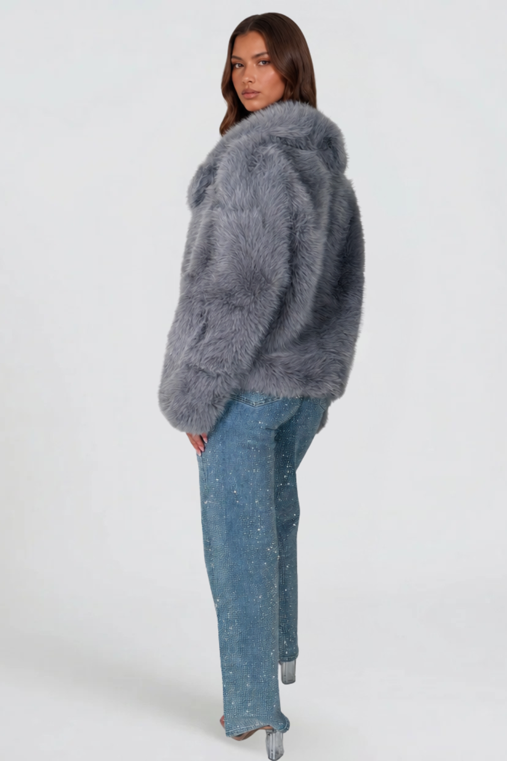 Oversized Fur Coat