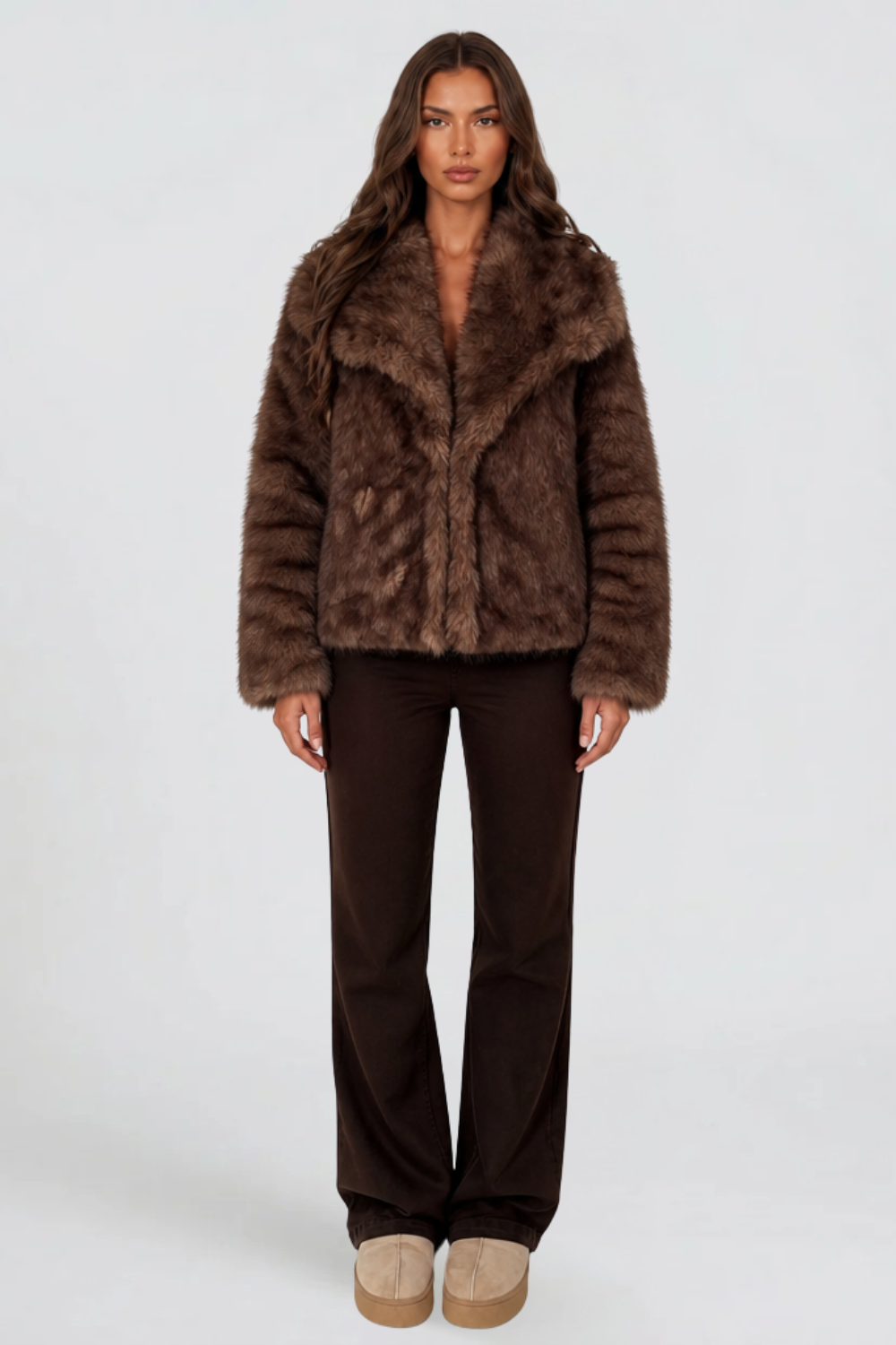Oversized Fur Coat