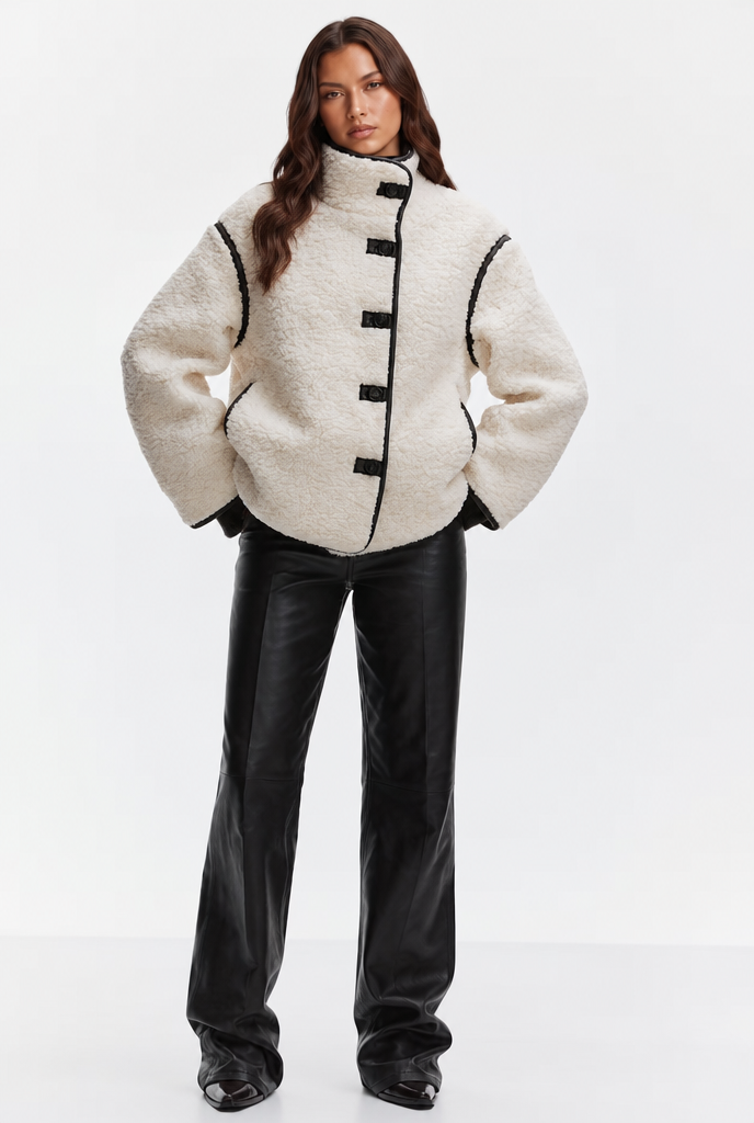 Oversized Teddy Wool Coat