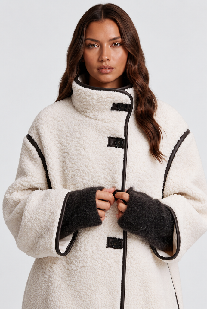 Oversized Teddy Wool Coat