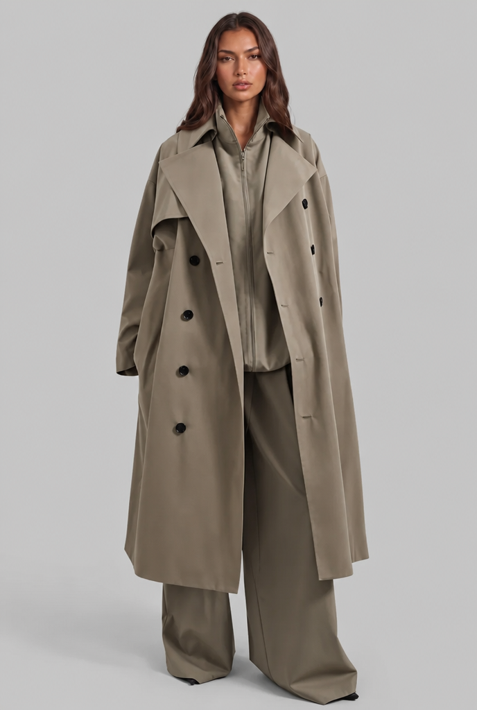 Jenny Trench Coat with Belt