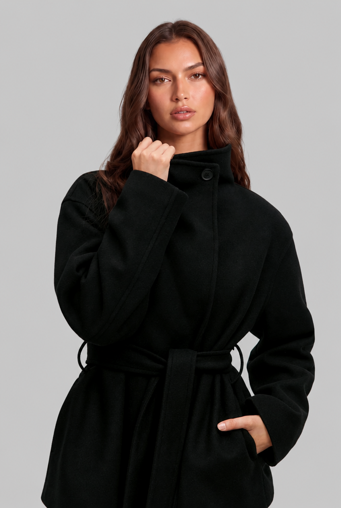 Belted Wool Coat
