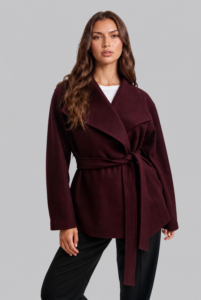 Belted Wool Coat