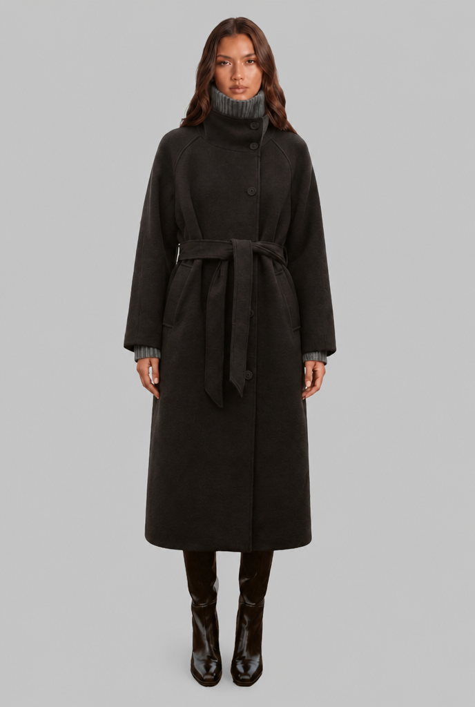 Longline Wool Coat