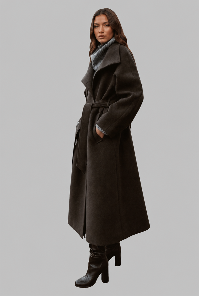 Longline Wool Coat