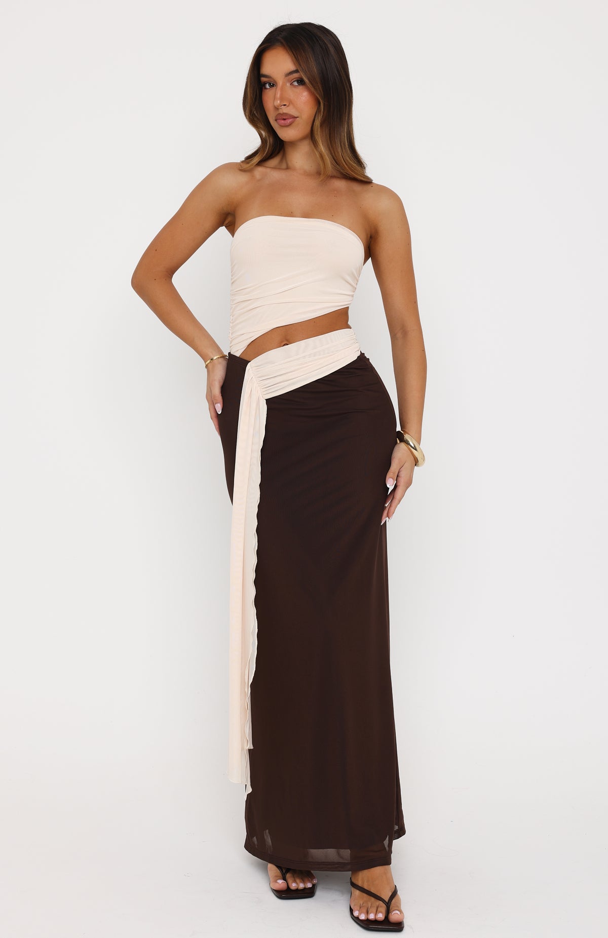Strapless Maxi Dress
