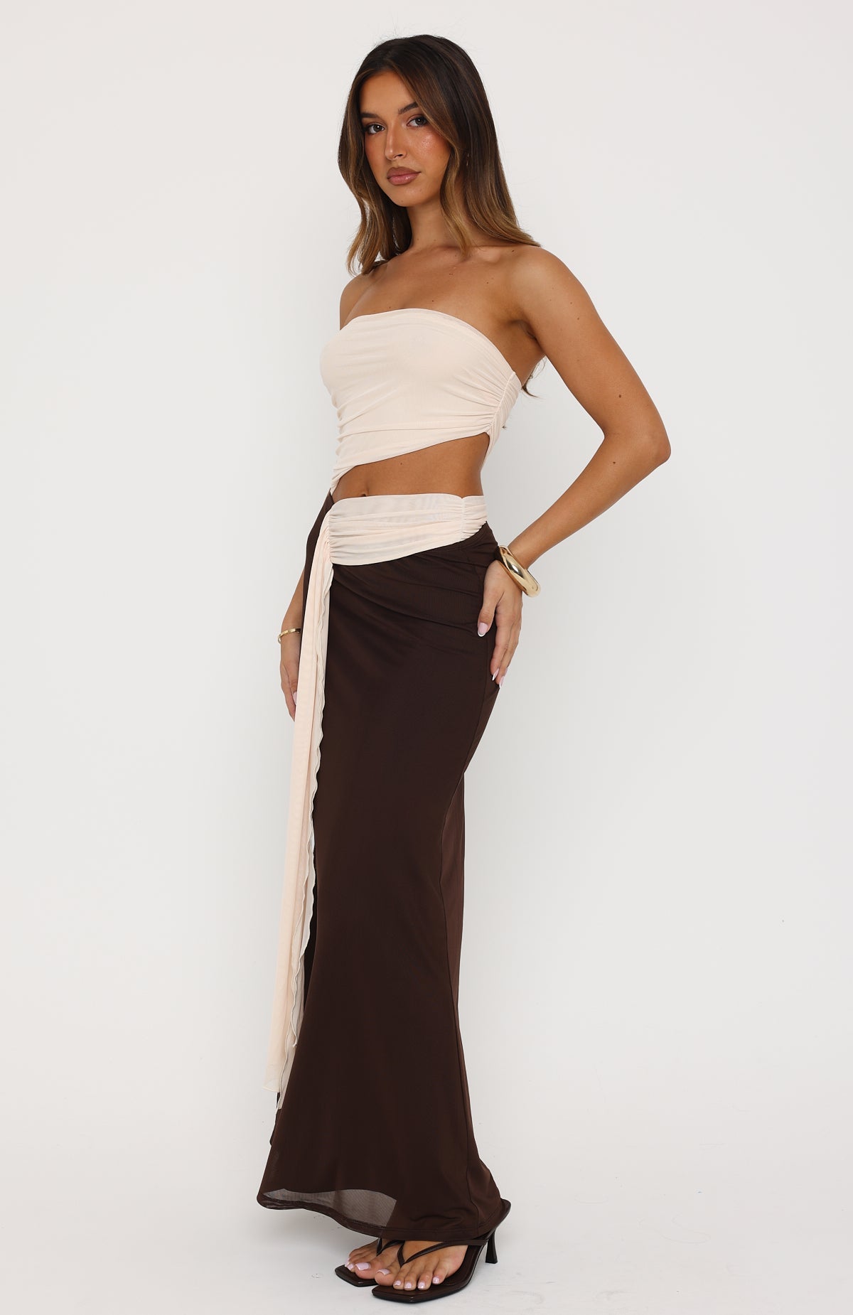 Strapless Maxi Dress
